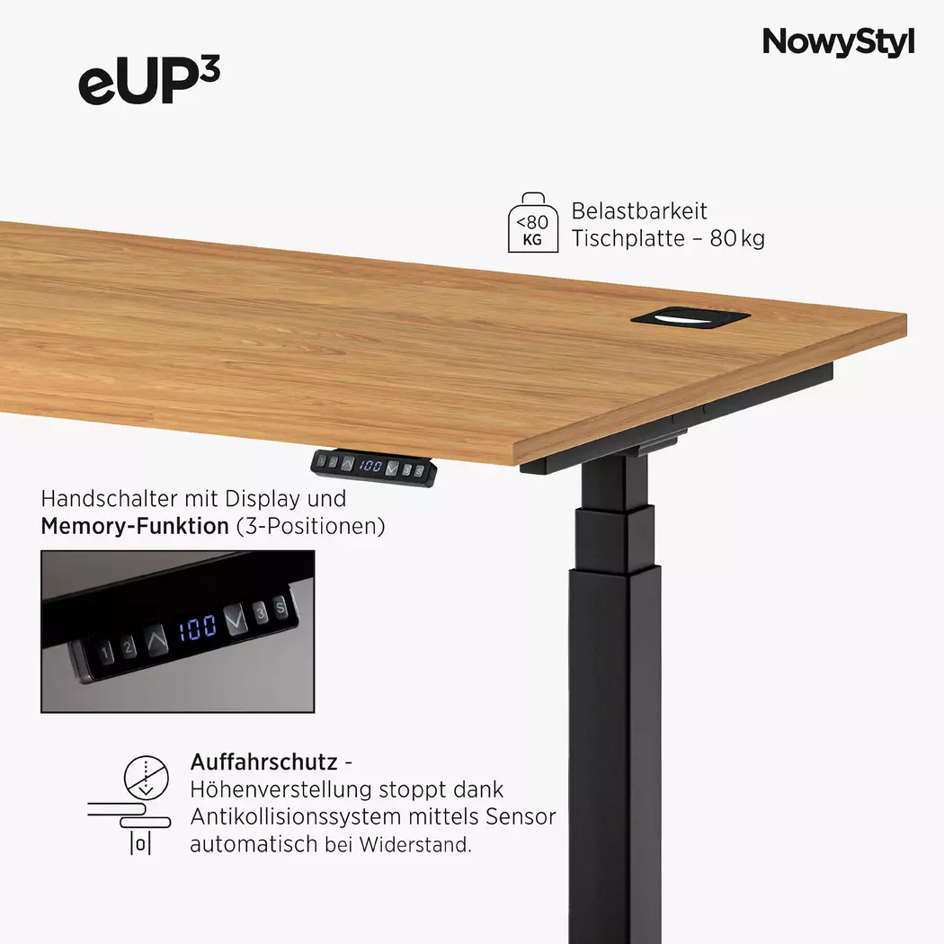 Schreibtisch elektrisch eUP3