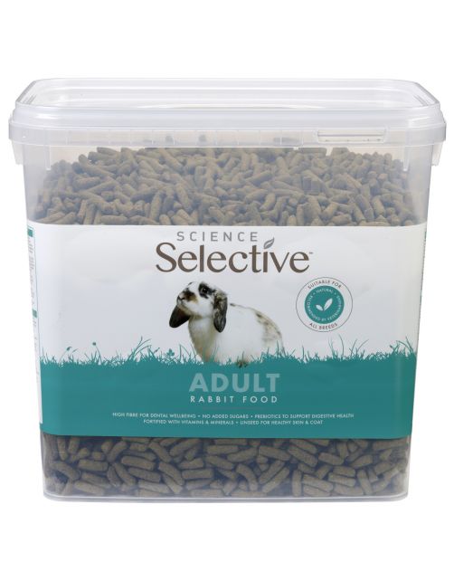 Supreme Science Selective Rabbit Emmer Met Snack - Konijnenvoer - 3 kg