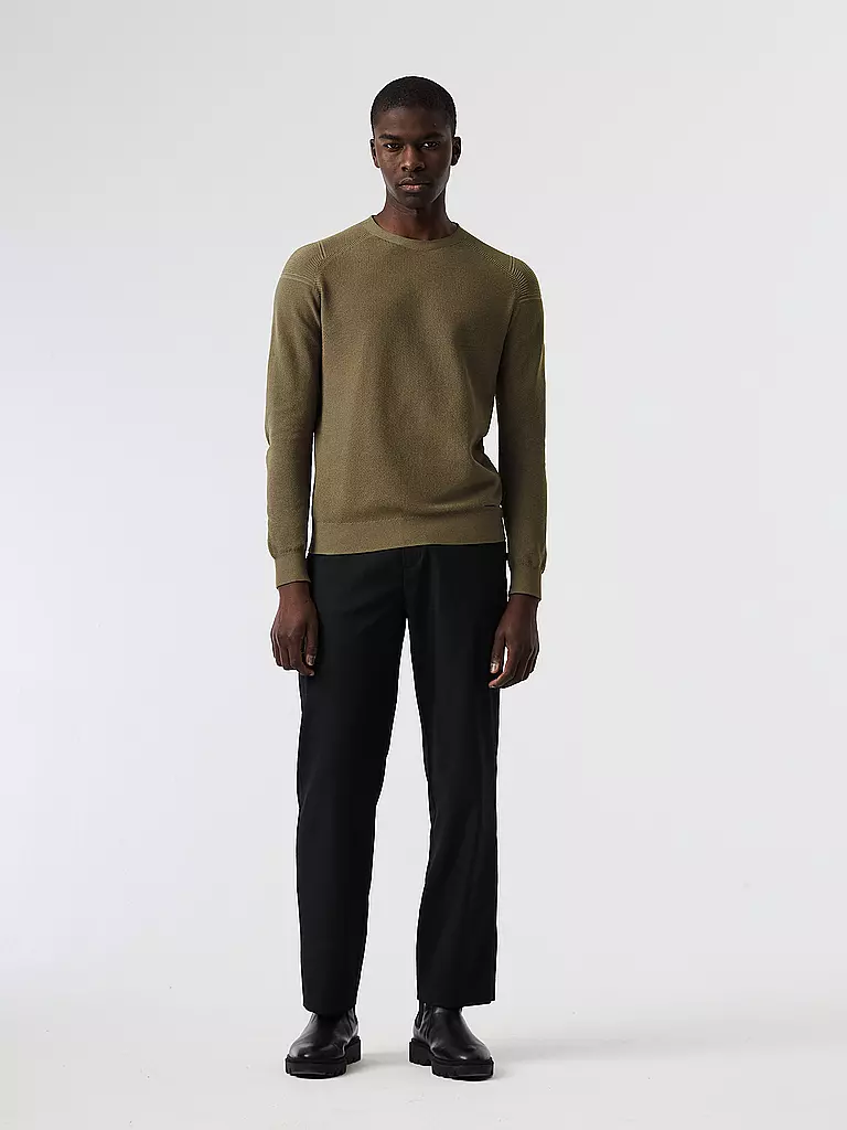 ALPHATAURI Pullover olive