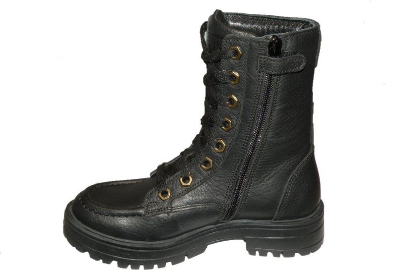 Twins - 323672 - Laarzen - Black - Leer
