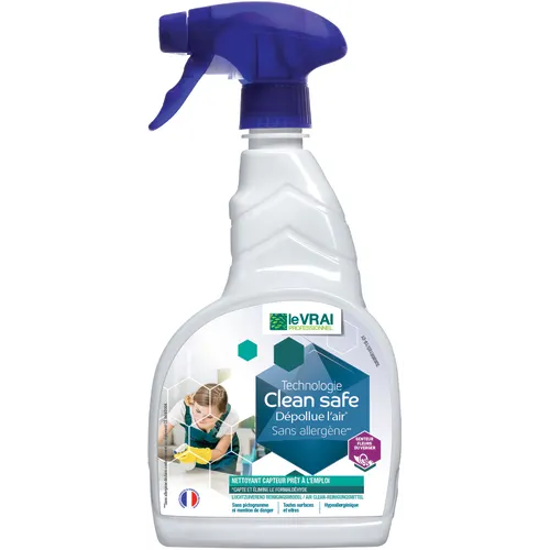 Clean Safe nettoyant capteur PAE pulvérisateur de 750ml Le Vrai Professionnel