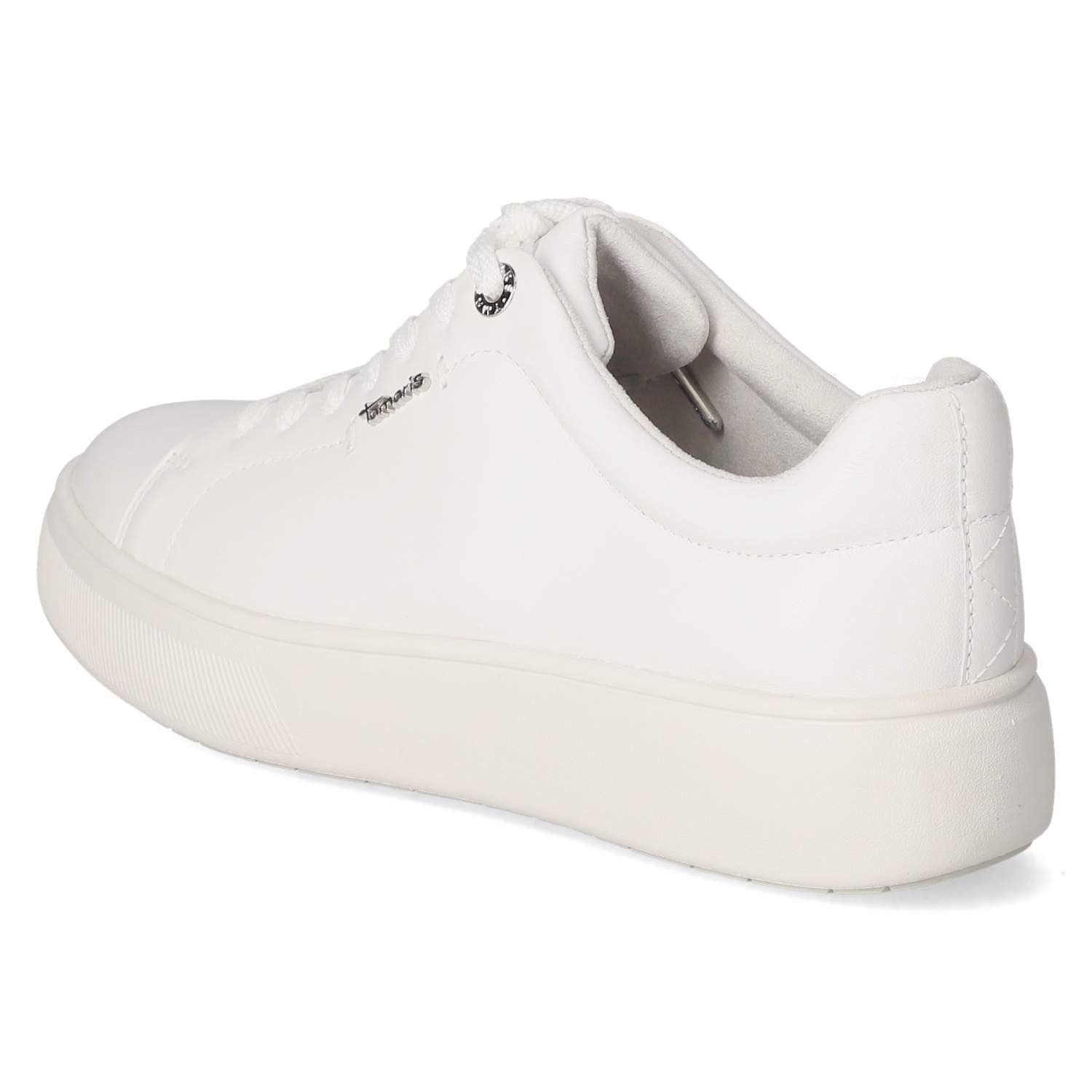Tamaris Low Sneaker - white leather