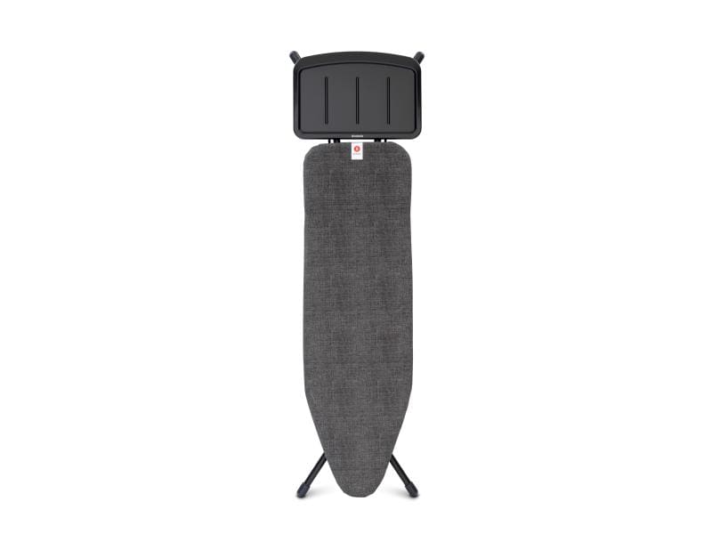 Brabantia Bügeltisch mit Dampfstationsablage Denim Black Bügelbrett B, 124 cm x 38 cm