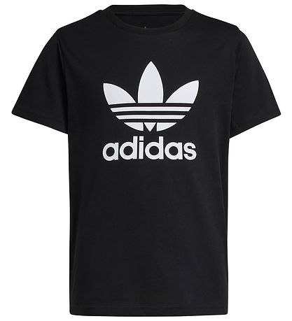 adidas Originals T-Shirt - Trefoil - Schwarz