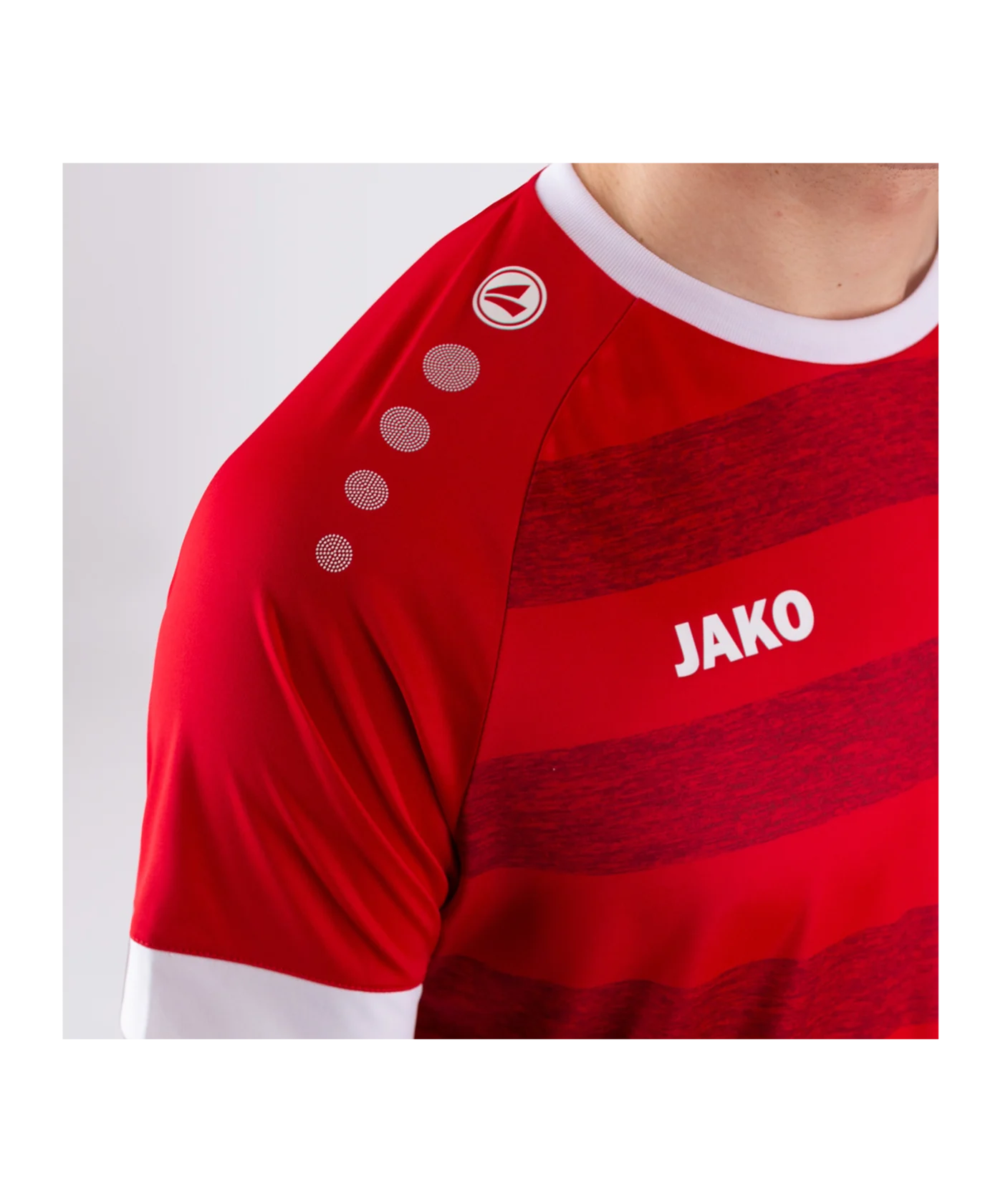 JAKO Celtic Melange KA Trikot Rot 110
