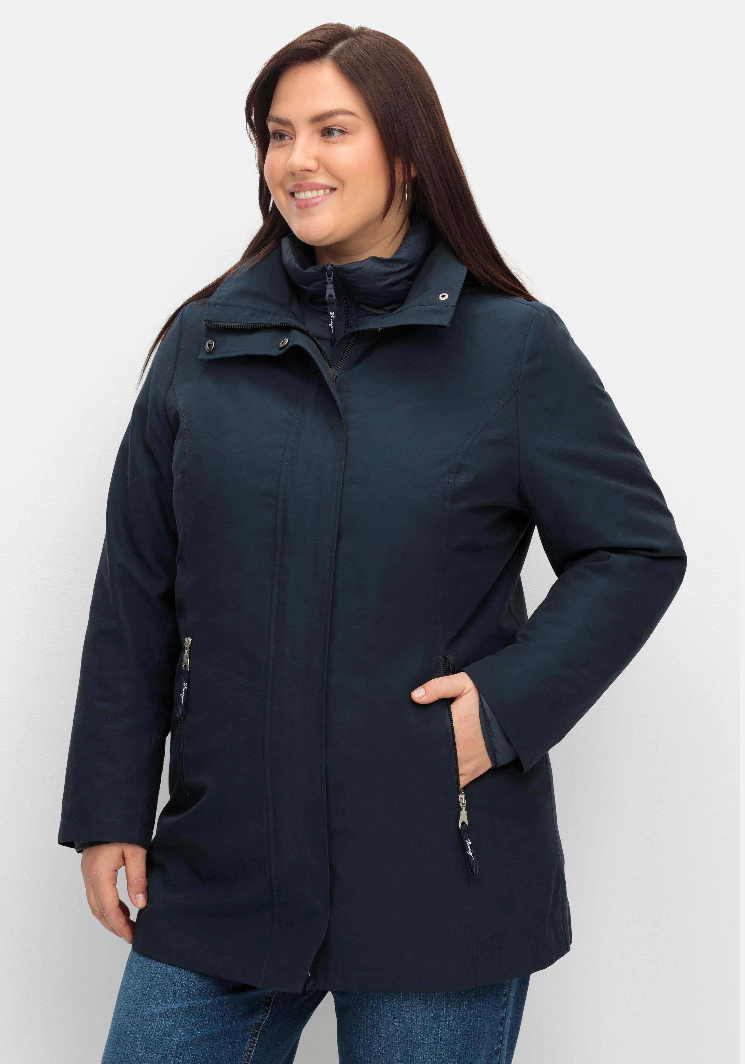 4-in-1 Outdoorjacke mit Kapuze