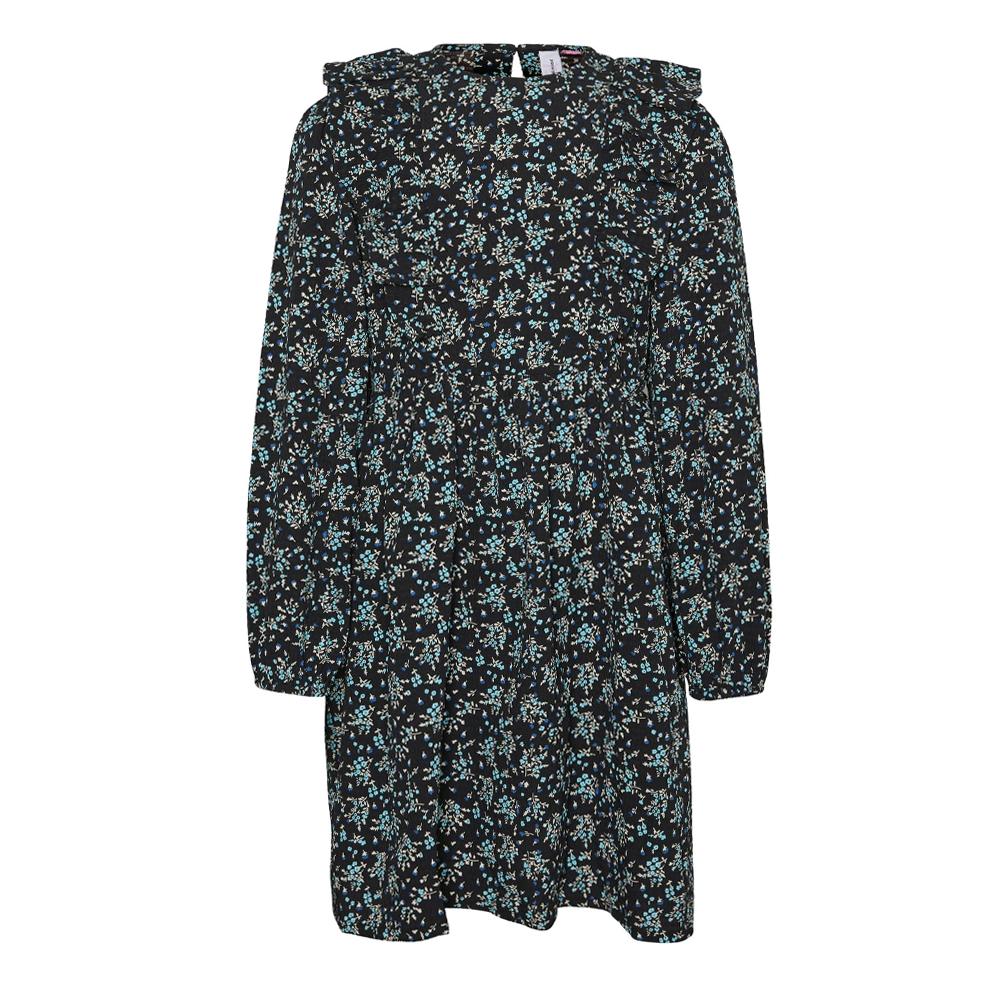 Vero Moda Robe Noire à Motifs Fille Vero Moda Floraly