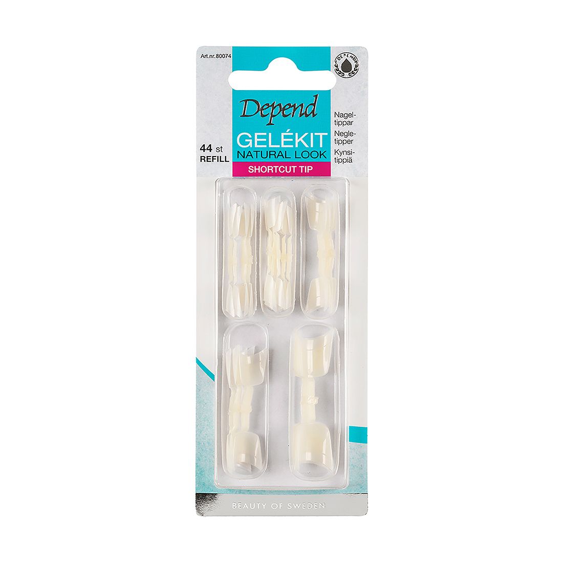 Gelekit falske negler refill