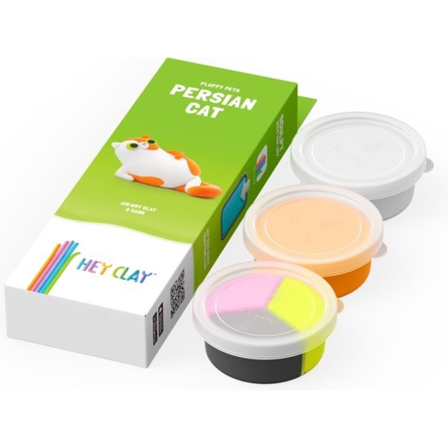 Hey Clay | Fluffy Pets Perzische Cat | Boetseerklei