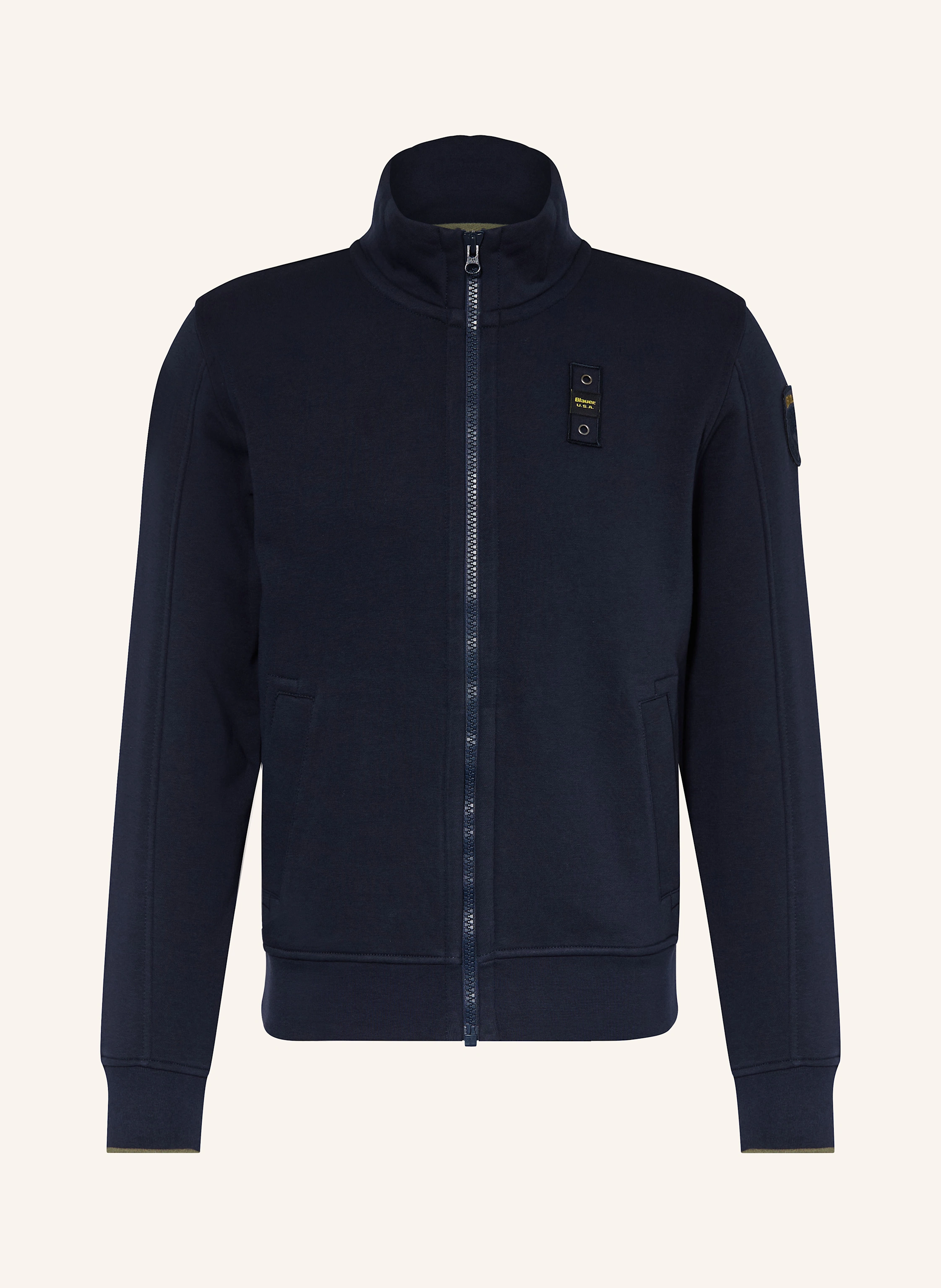 Blauer Sweatjacke