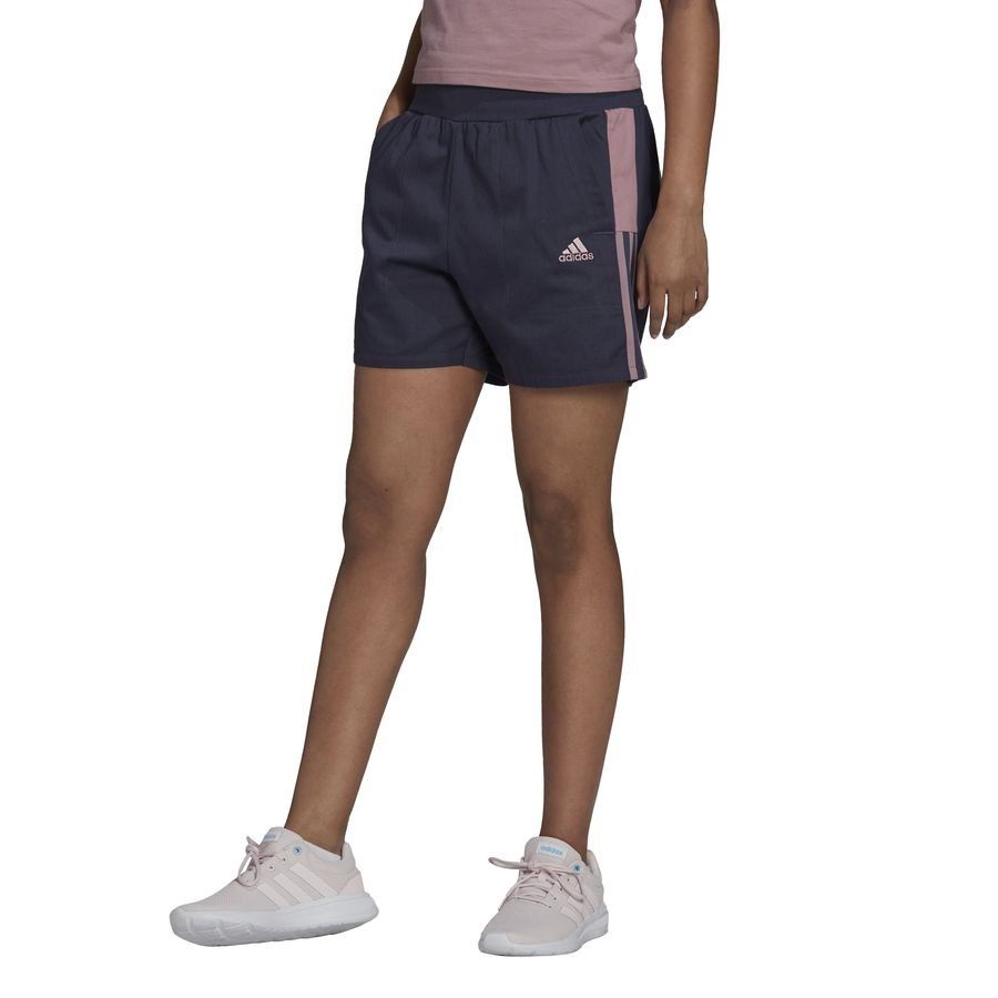 adidas Short d'Entraînement Tiro - Bleu Marine Femme