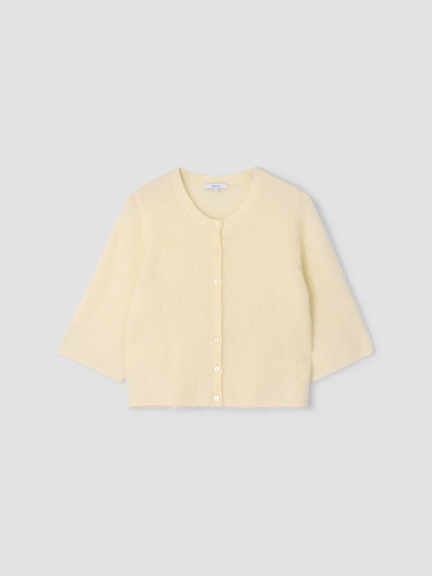 Chloe cardigan Transparent Yellow