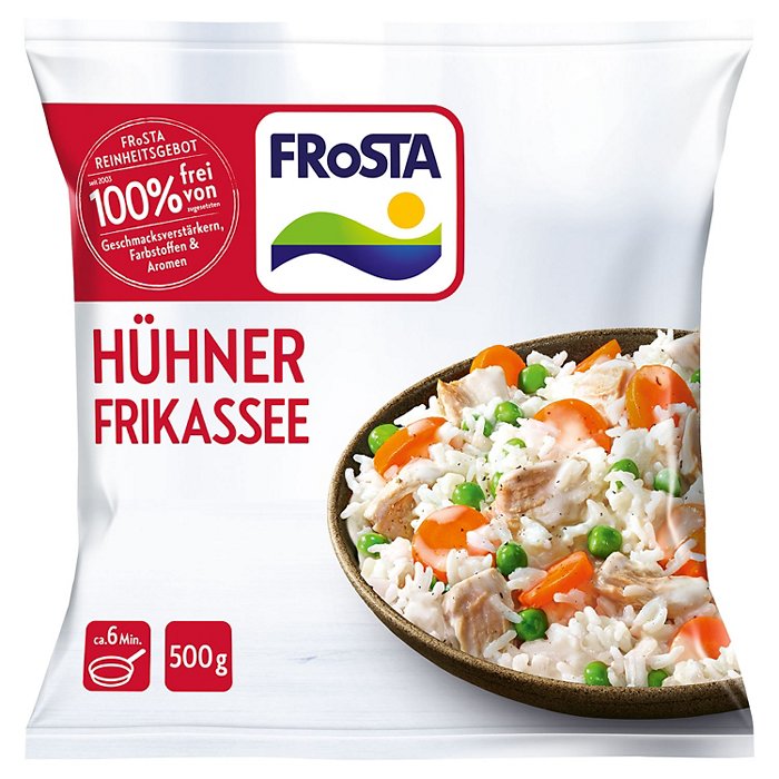 FROSTA Fertiggerichte 500 g, Hühnerfrikassee