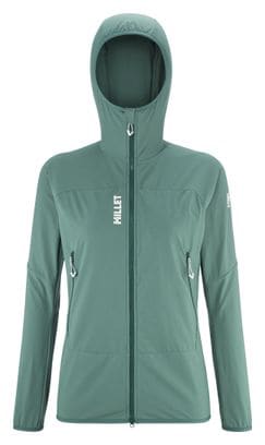 Veste Softshell Millet Fusion Xcs Vert Femme