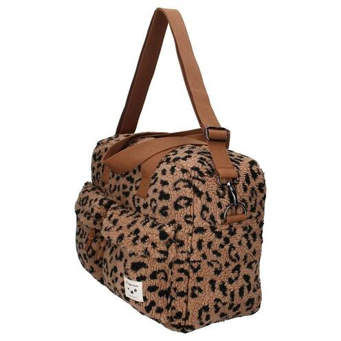 Sac à langer sherpa léopard - KIDZROOM