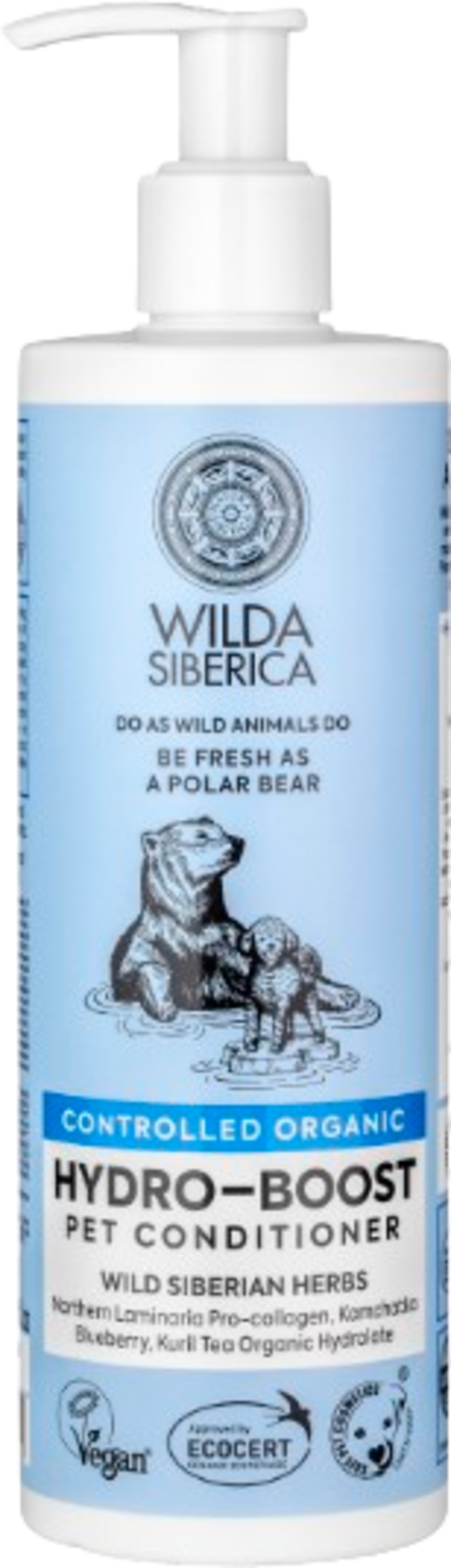 WILDA SIBERICA  Hydro-Boost Pet Conditioner, 400 ml