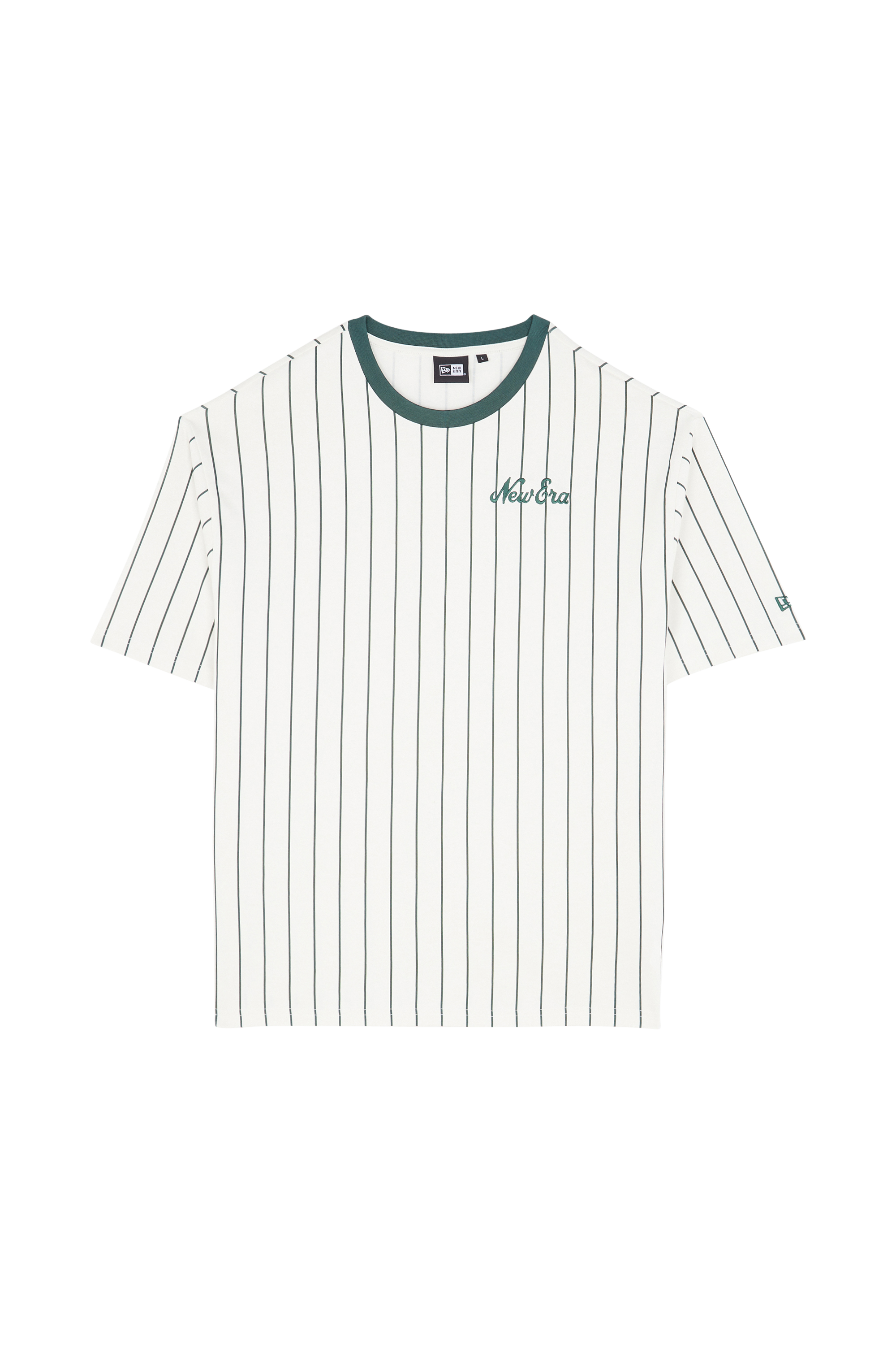 NEW ERA T-shirt  NE PINSTRIPE OS Blanc
