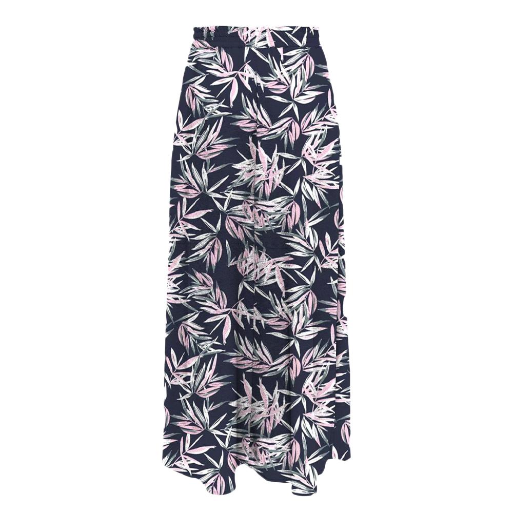 Only Jupe Marine/Rose à Motifs Femme Only Nova Life