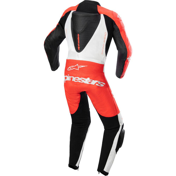 Alpinestars - Combinaison enfant Youth GP Plus V2 - 1 pièce Rouge fluo / Blanc / Noir