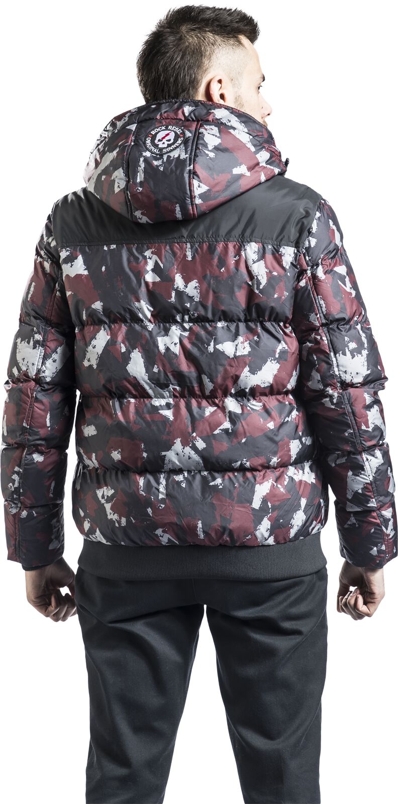Doudoune Camouflage | Rock Rebel by EMP Veste d'hiver
