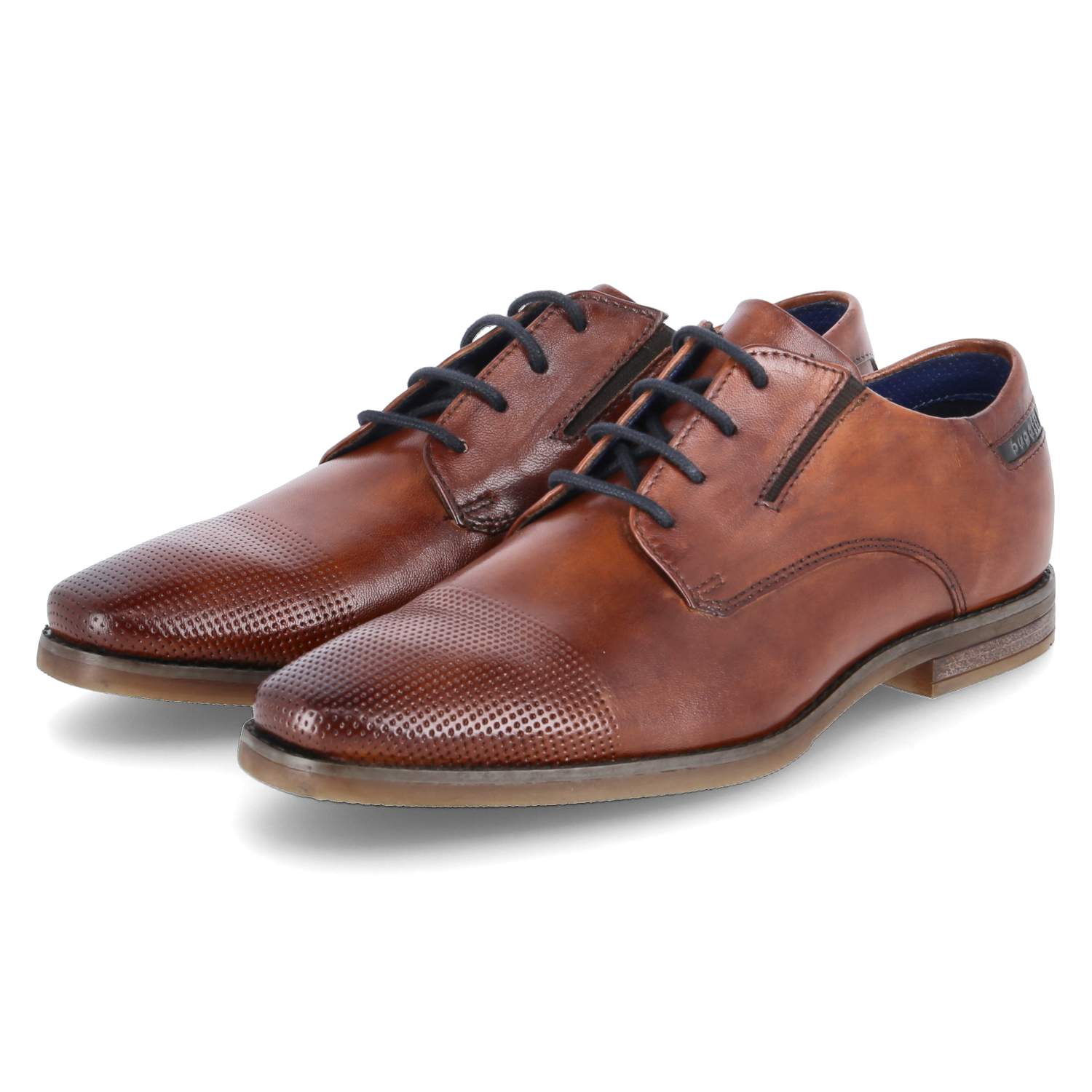 Bugatti Halbschuhe - cognac