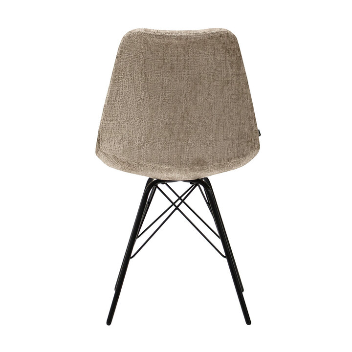 Eetkamerstoel - Bren beige | Industrieel design
