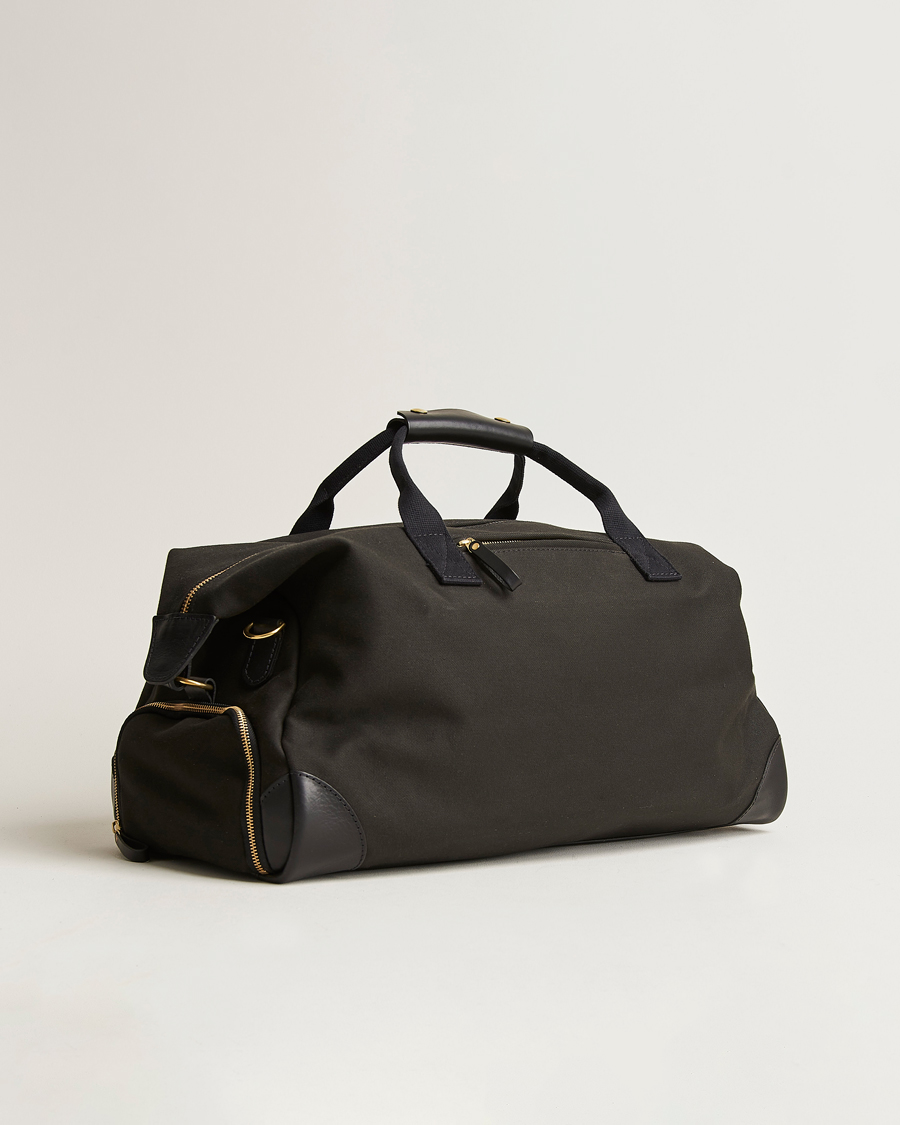 Bennett Winch Canvas Weekender Black