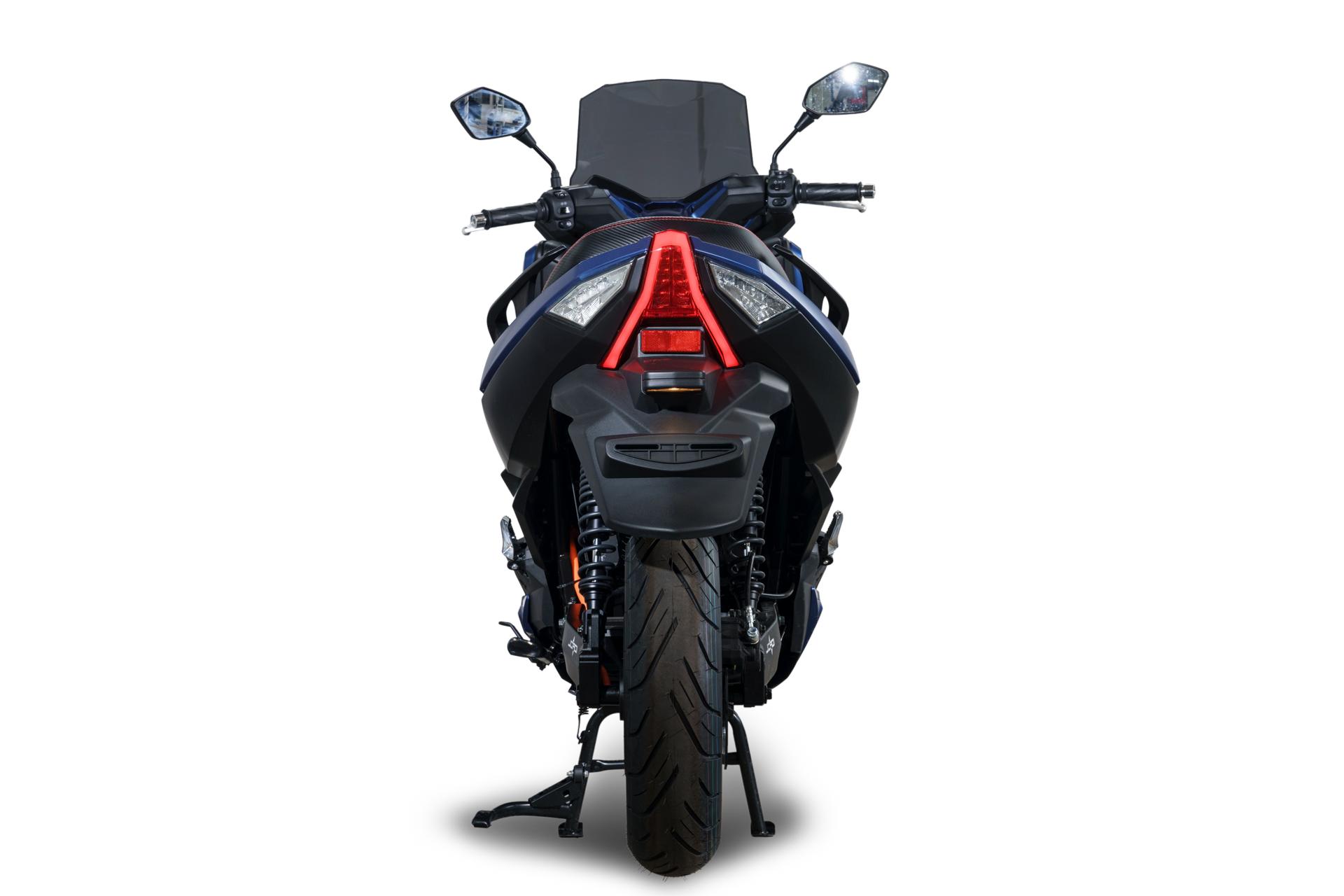 Stormborn Elektro-Motorrad ALEX R - 5kW Motor mit herausnehmbaren Akkus Mattschwarz