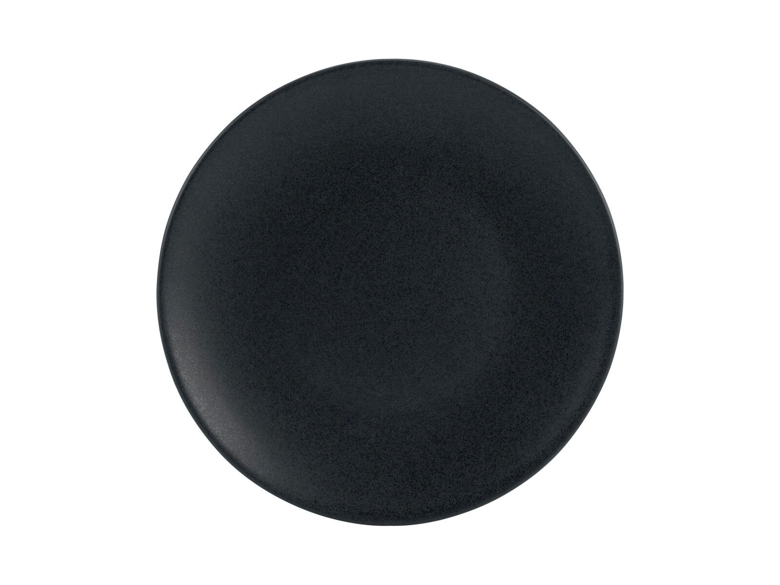 CreaTable Dessertteller SOFT TOUCH 6er Set schwarz matt