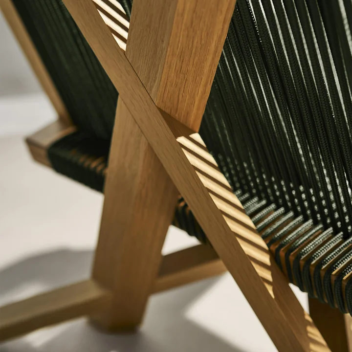 ClassiCon - Volkshaus Lounge Chair, Eiche schwarz gebeizt / schwarz