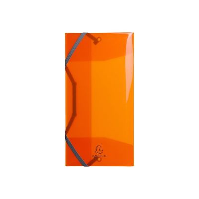 Exacompta Iderama PP - Chemise polypro à rabats - format chéquier 25 x 12 cm - disponible dans différentes couleurs