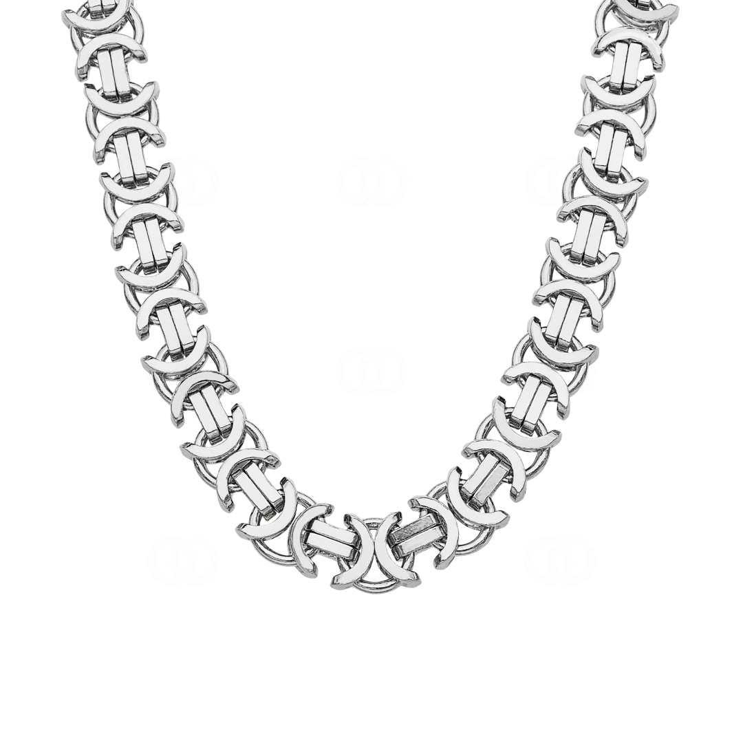 Königskette flach 925 Silber 11.2mm