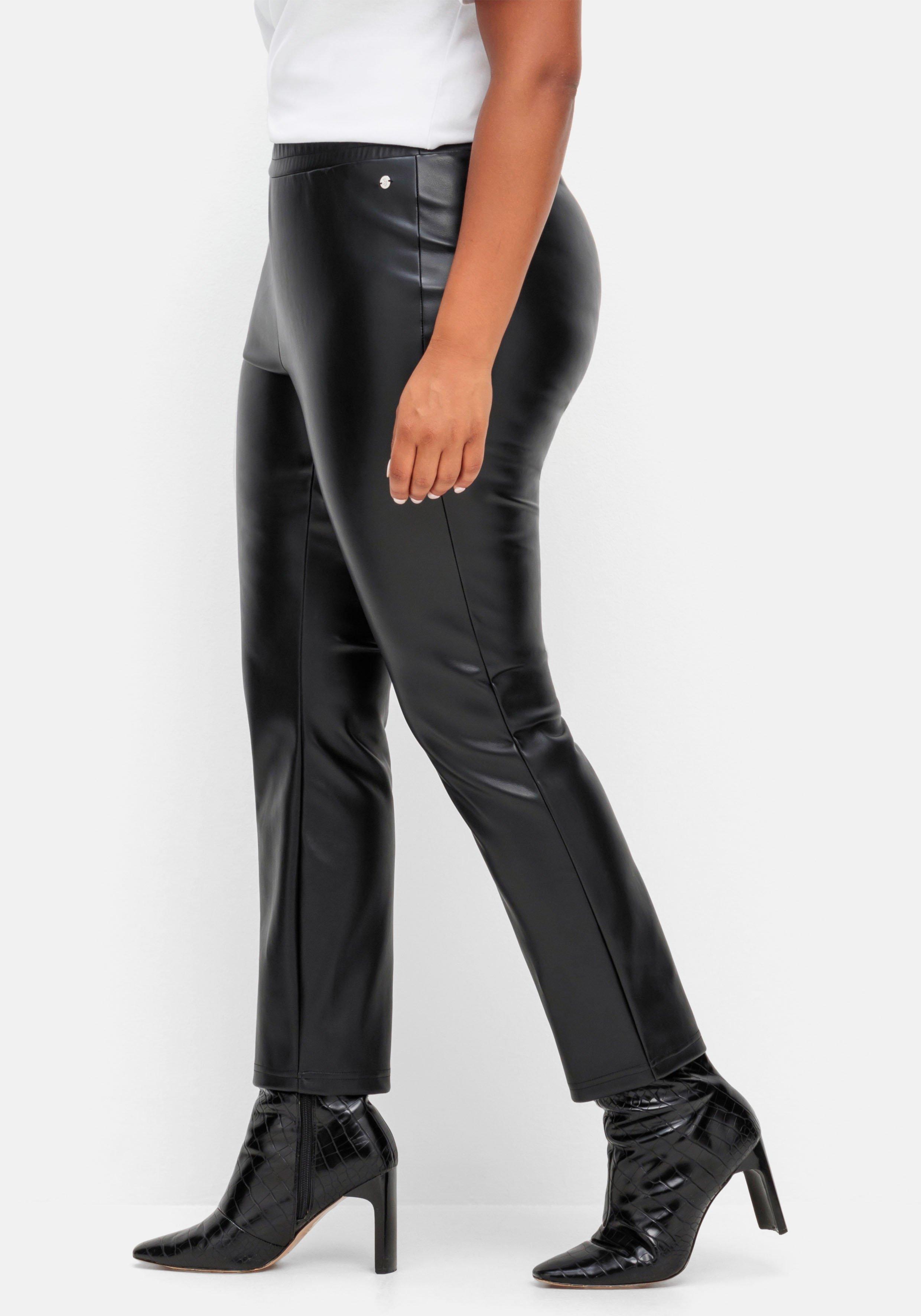 Leggings mit glänzender Beschichtung