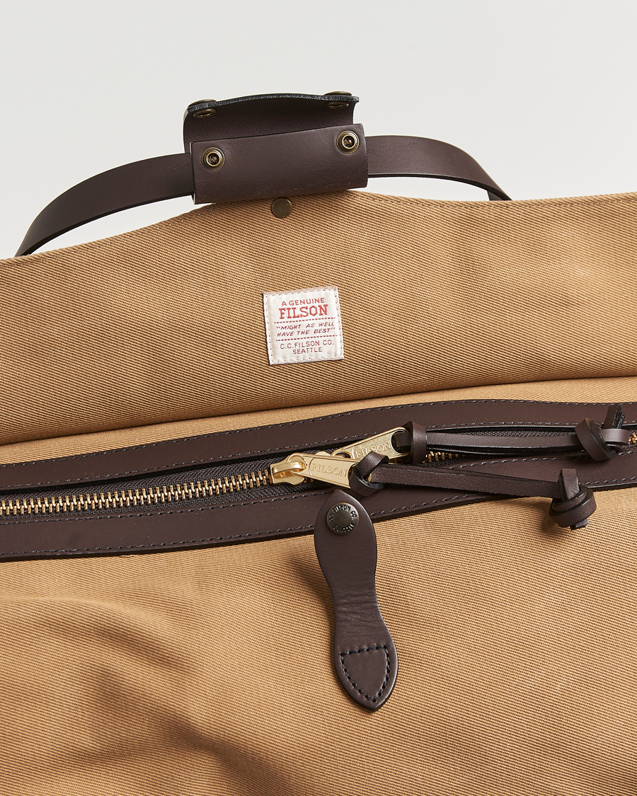 Filson Rugged Twill Duffle Large Tan