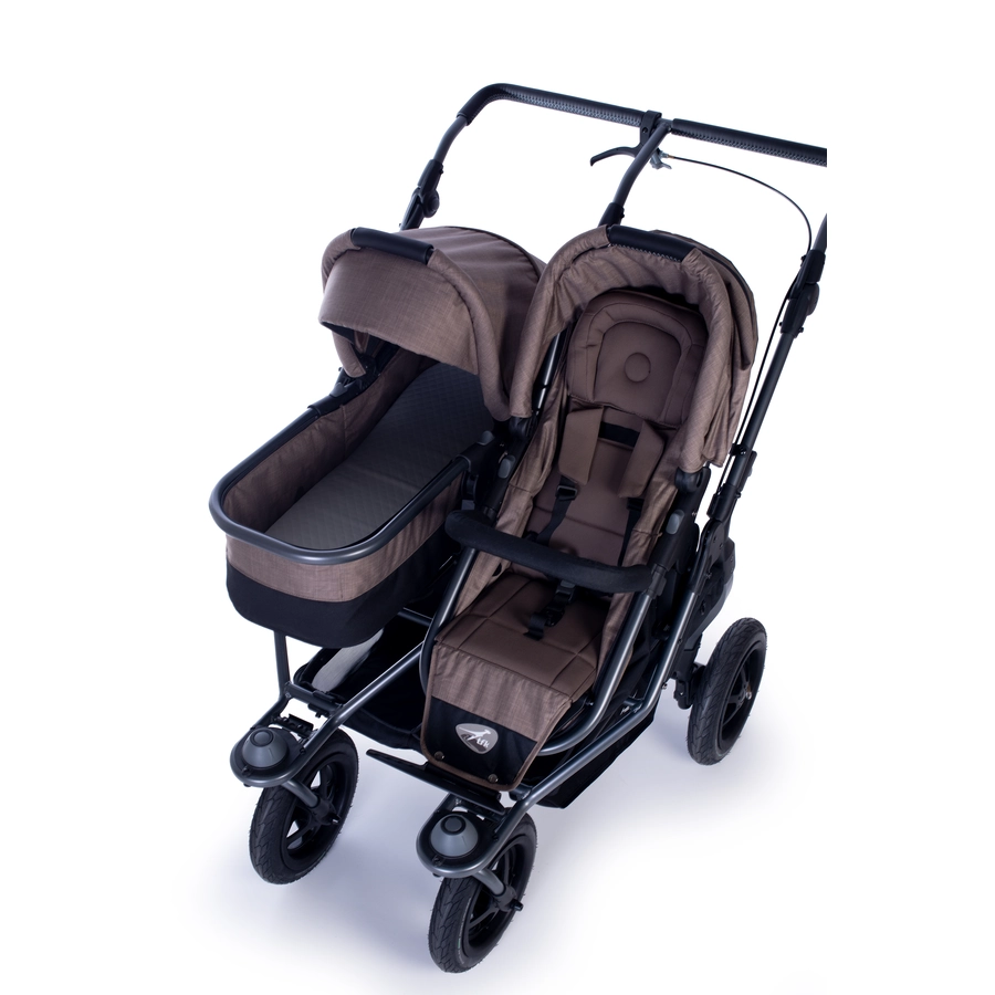 tfk Geschwisterwagen Duo Air Premium Anthrazit