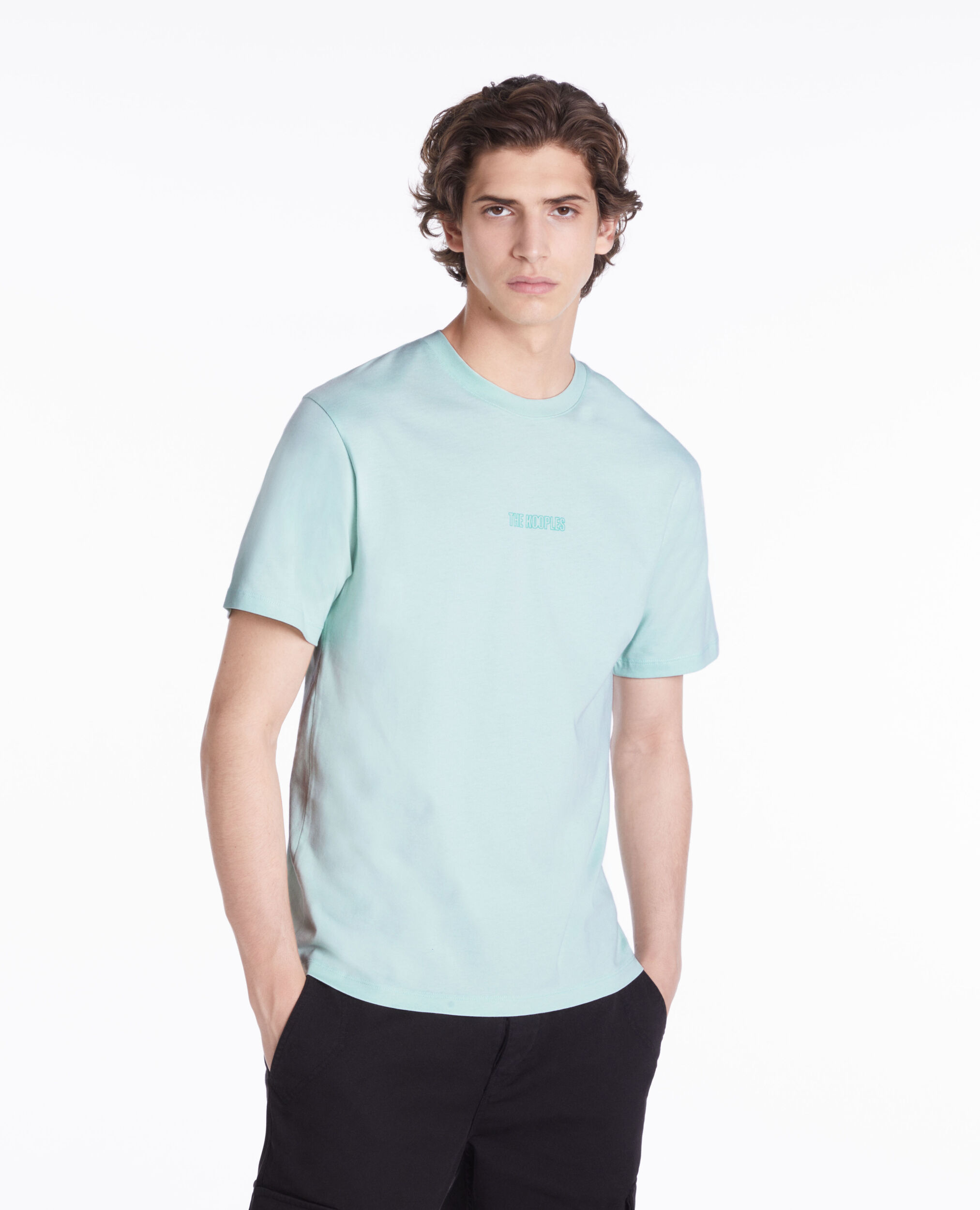 T-shirt vert avec logo