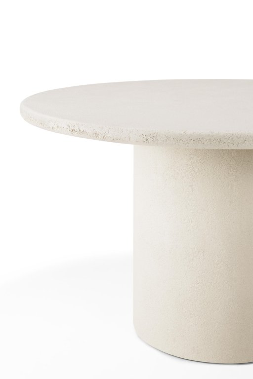 Ethnicraft Elements eettafel Ø125 mircocement