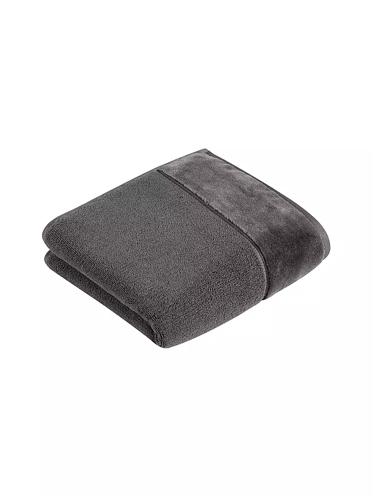 VOSSEN Gästetuch PURE 40x60cm Lavastone grau