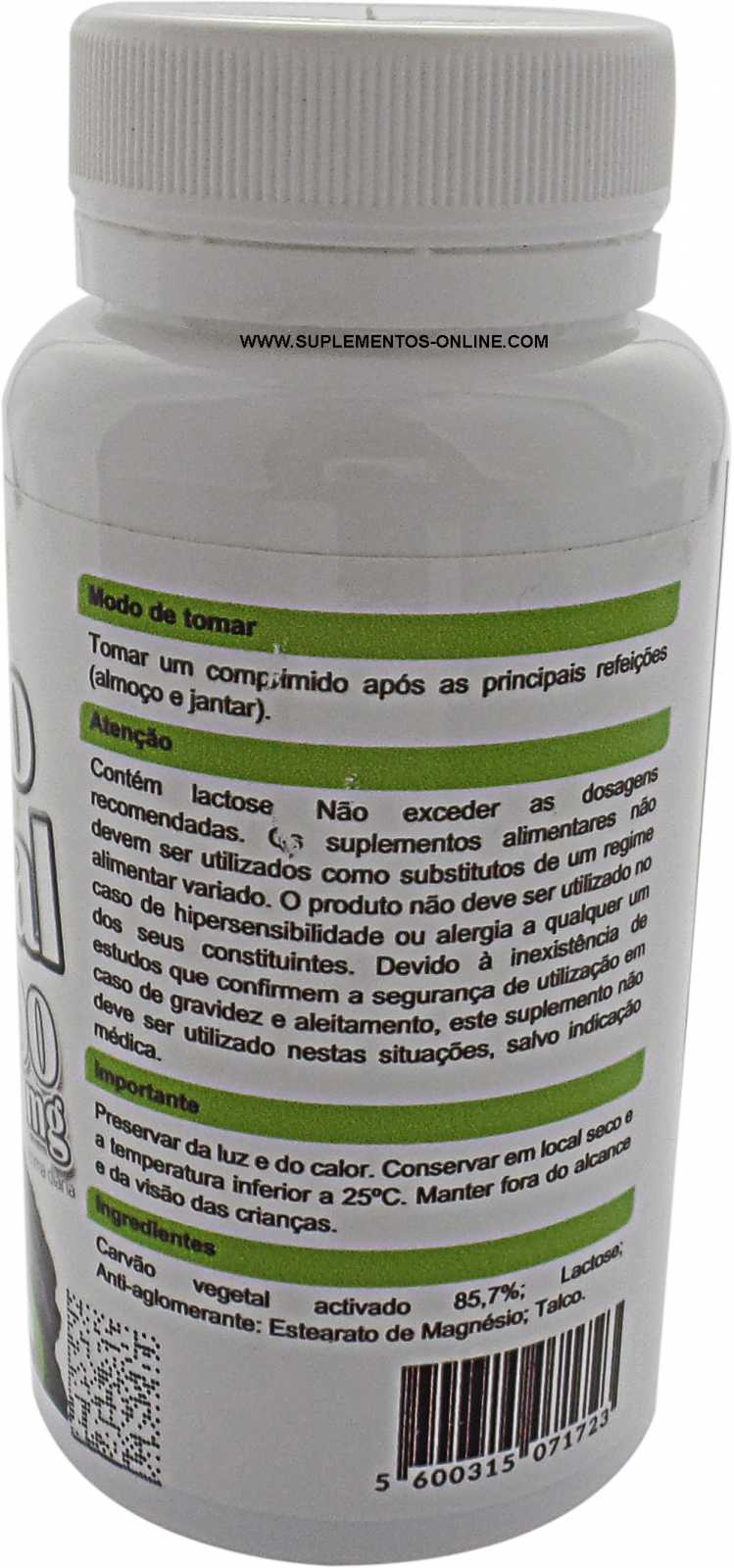 Vita Carvão Ativado 30 comprimidos