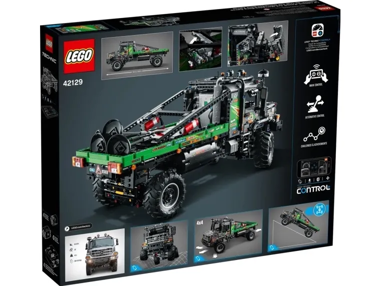 LEGO Technic 42129 Firhjulstrukket Mercedes-Benz Zetros offroadtruck