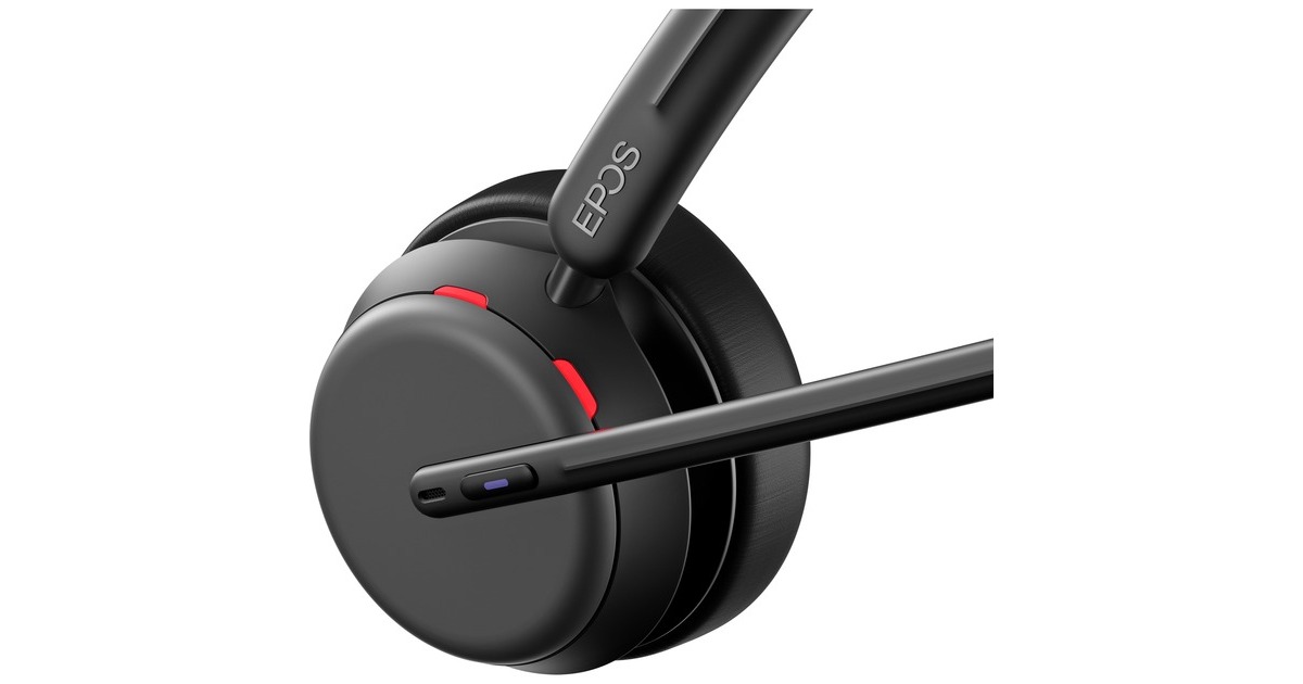 EPOSIMPACT 1060T ANC on-ear headset  (Zwart)