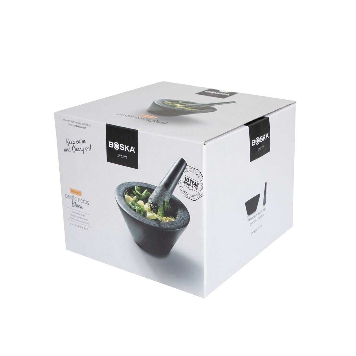 Boska Vijzel Herbs Zwart
