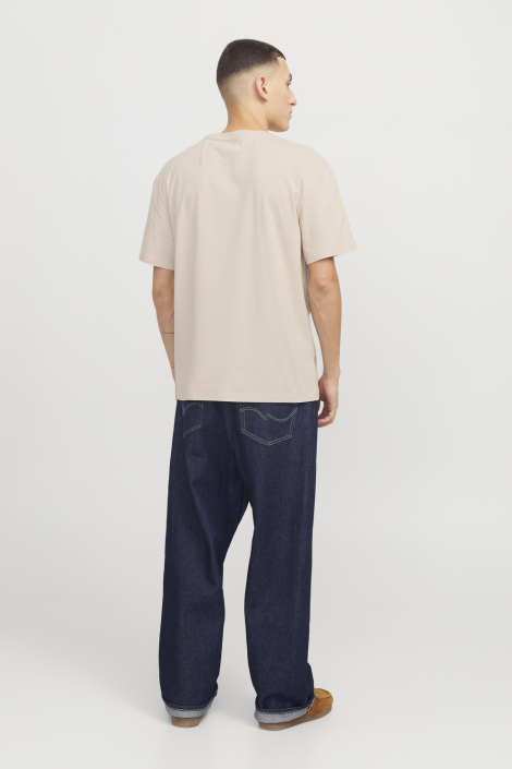 Jack & Jones beige heren t-shirt