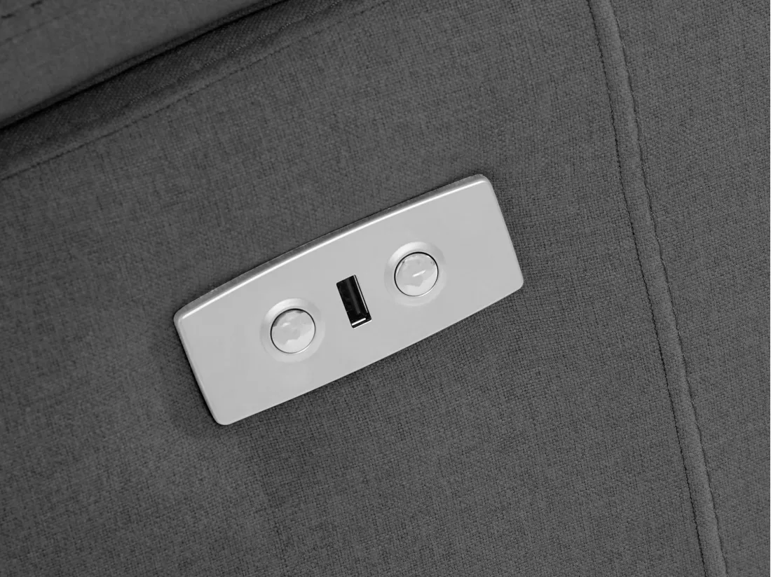 Canapé méridienne Rayland 3S R électrique