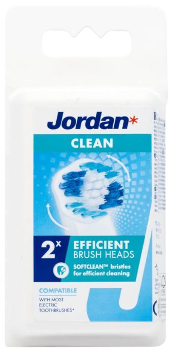 Jordan Opzetborstel clean 2 stuk