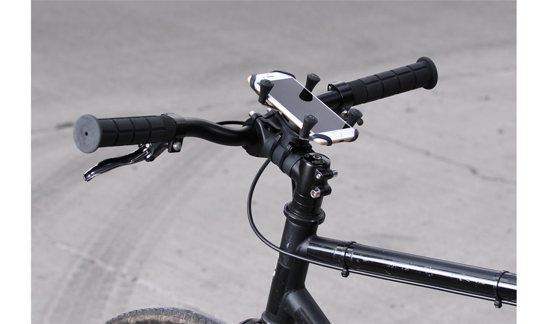 RAM Mounts X-Grip UN7 smartphone holder med EZ-on/off cykelbeslag