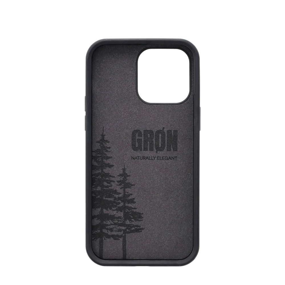iPhone 14 Pro Holz Handy Hülle MagSafe Bumper Case - Walnuss