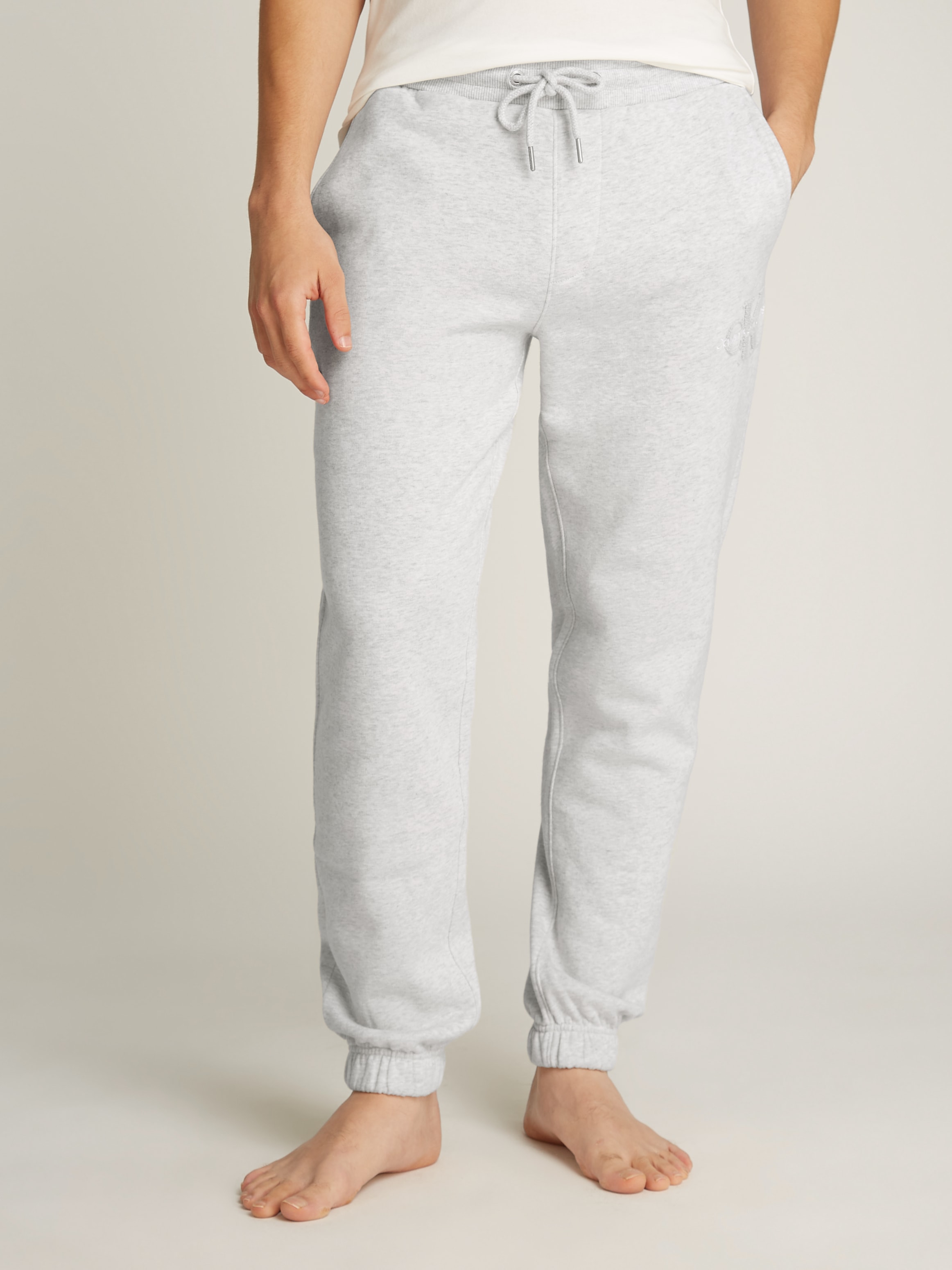 Calvin Klein Jeans Jogginghose »CHENILLE MONOLOGO SWEATPANT«  mit Logostickerei