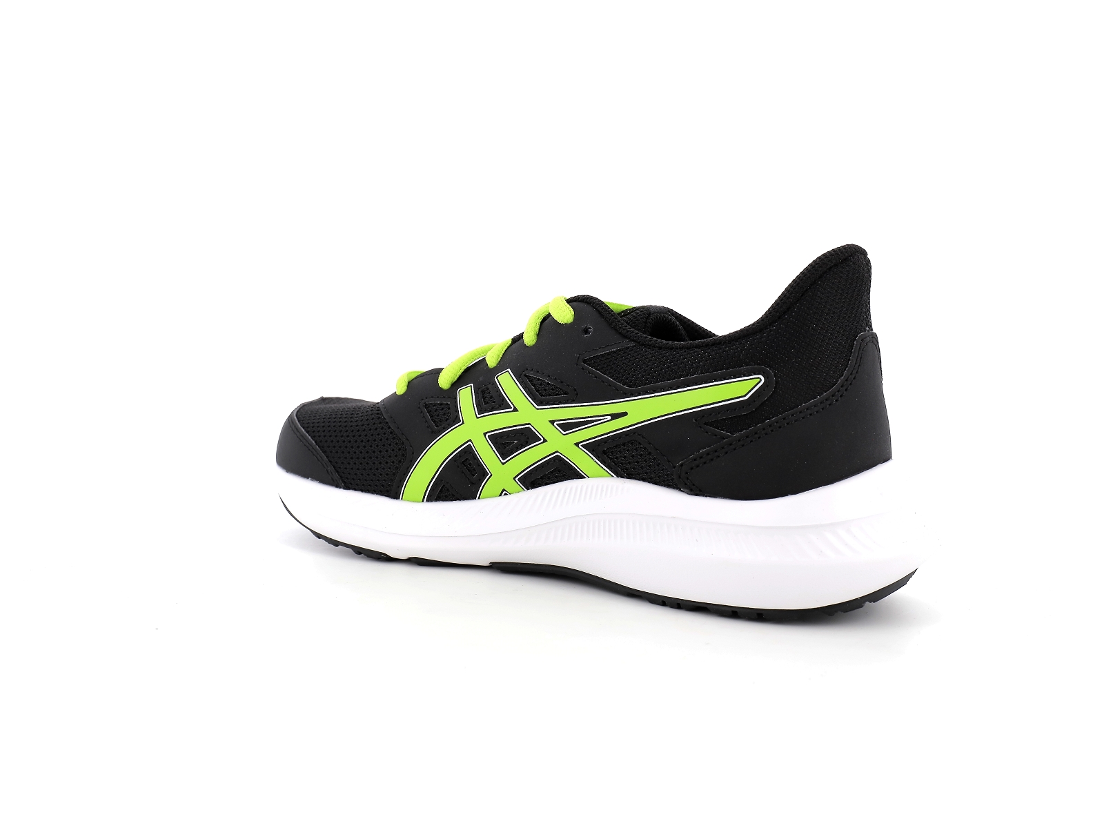 Asics-JOLT 4 GS Matières combinées Noir Jaune