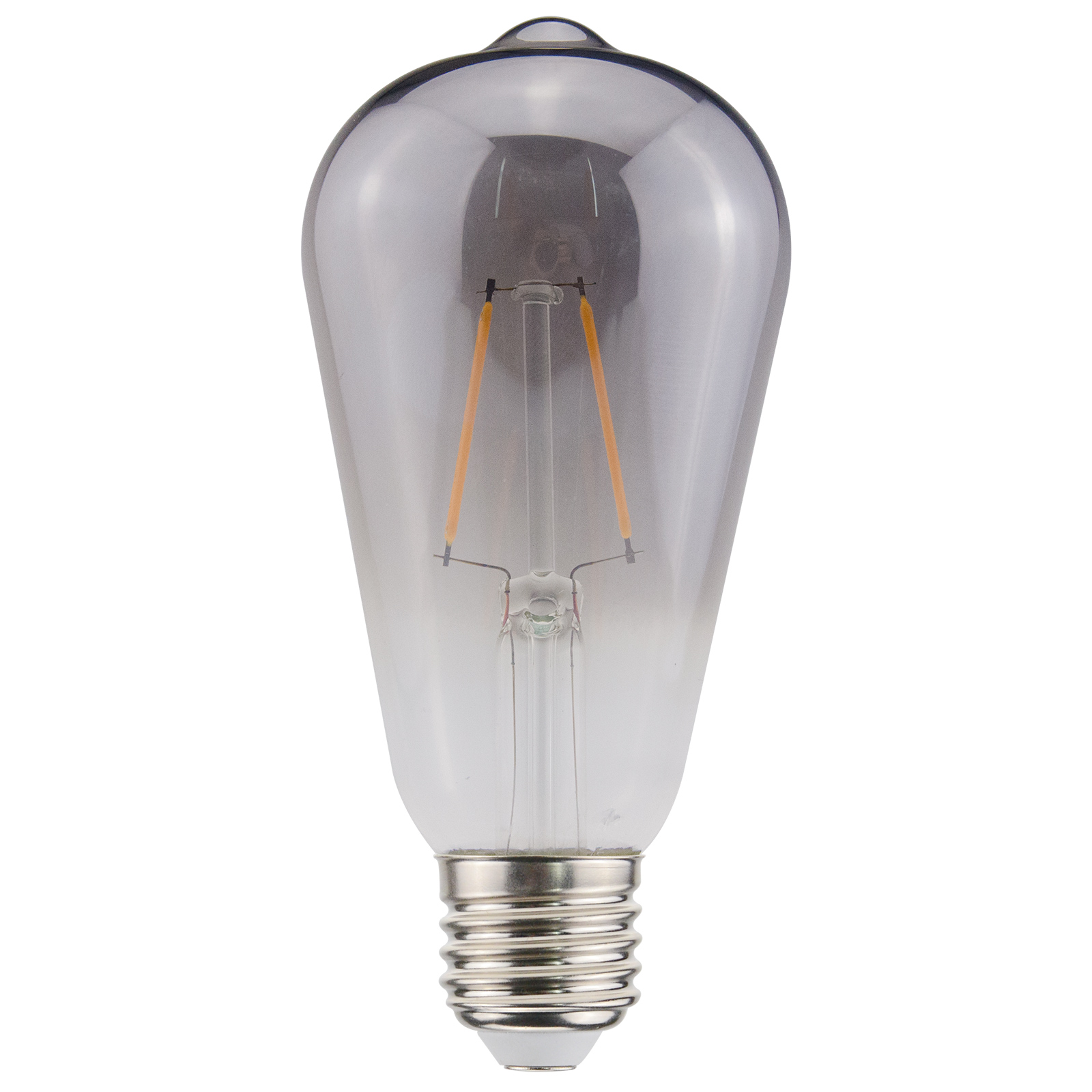 LED-Filament Kolben - smoky - 2,5 Watt - warmweiß - E27